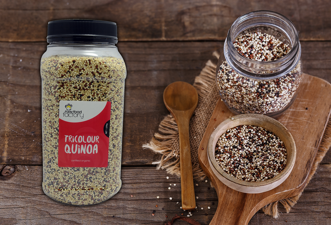 Tricolour Quinoa Salad