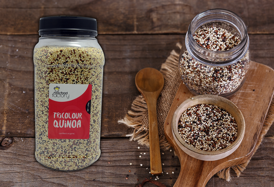 Tricolour Quinoa Salad