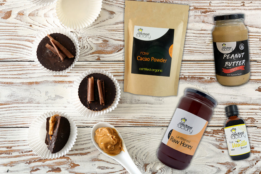 Raw Food Factory Chocolate Peanut Butter Cups