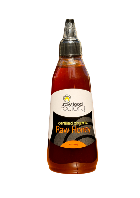 Organic Raw Honey Bottle