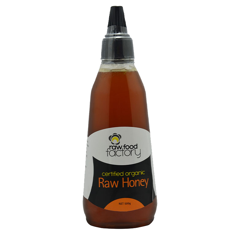 Organic Raw Honey Bottle